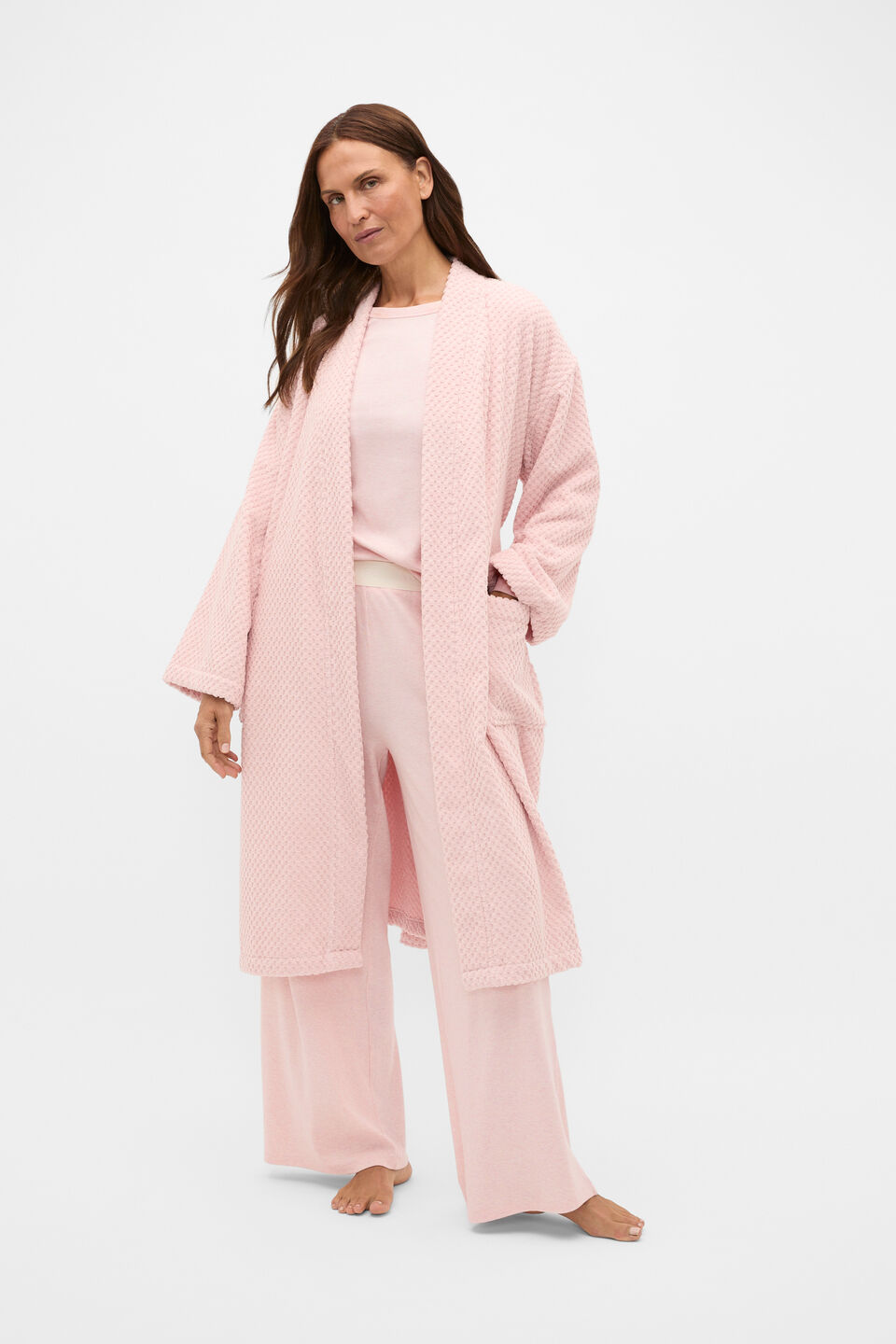Textured Robe  Blossom