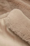 Fur Throw  Sandstone  hi-res
