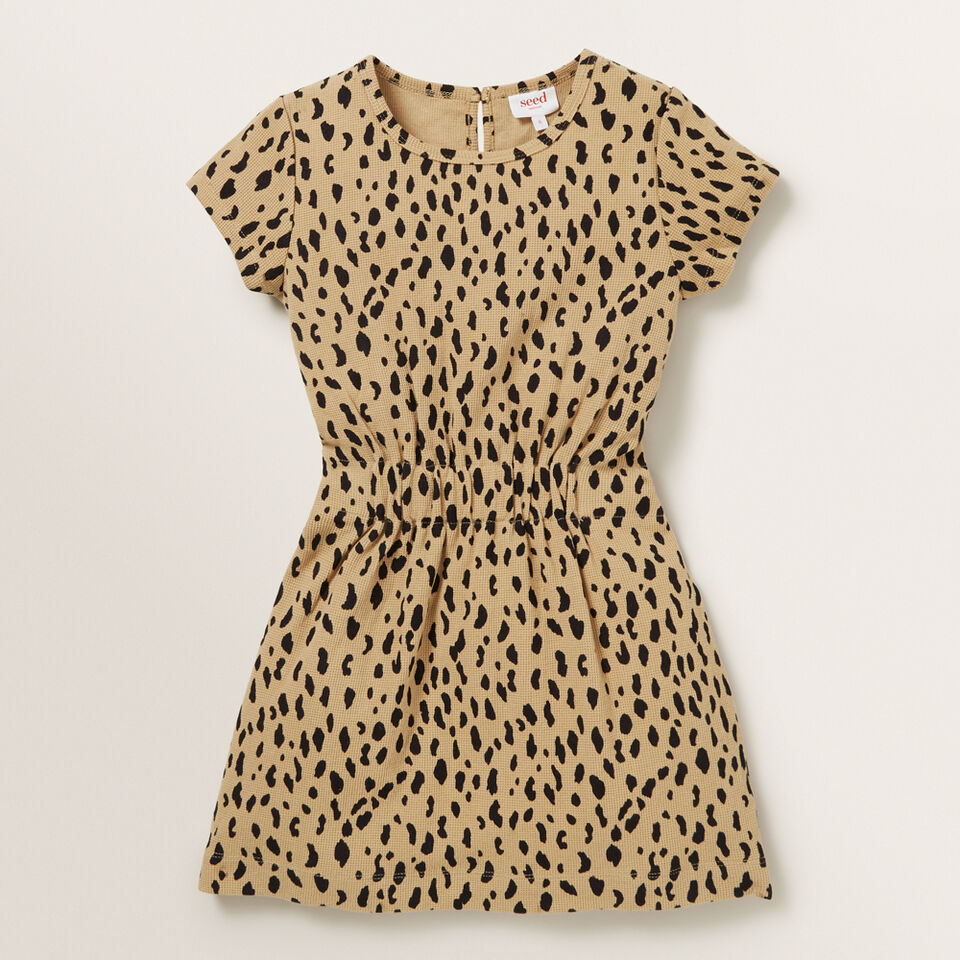 Clinched Waist Dress  