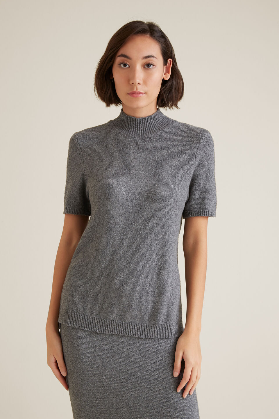 Textured Boucle Knit  