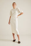 Pleated Column Skirt    hi-res