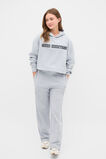 Roll Waist Logo Track Pant  Cloud Grey Marle  hi-res