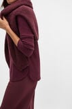 Supersoft Rib Relaxed Top  Plum Red  hi-res