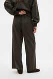 Check Elasticated Pant  Coffee Bean Check  hi-res