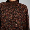 Shirred Floral Dress    hi-res