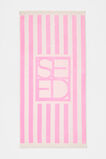 Resort Logo Beach Towel  Fairy Floss  hi-res