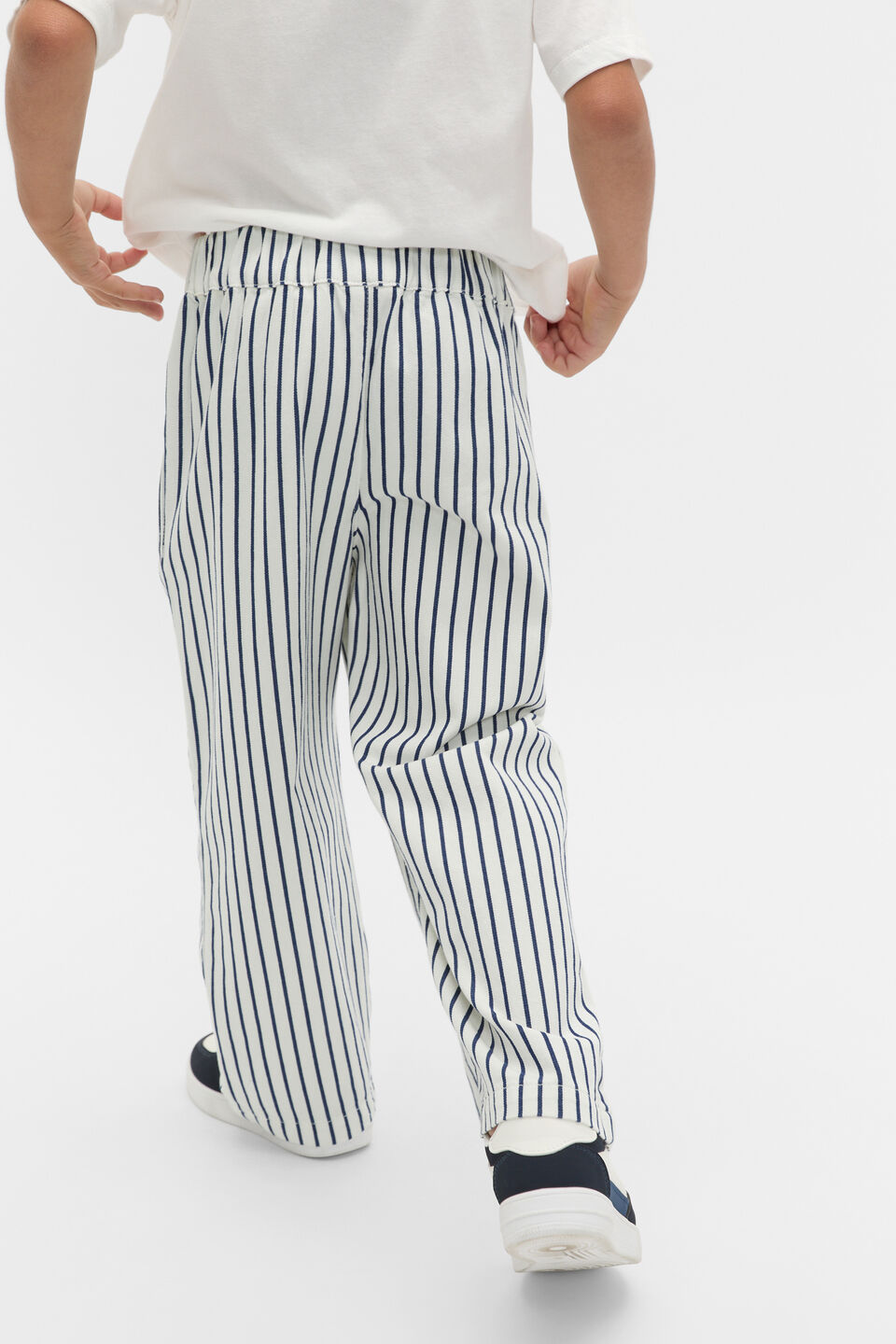 Stripe Woven Pant  French Navy