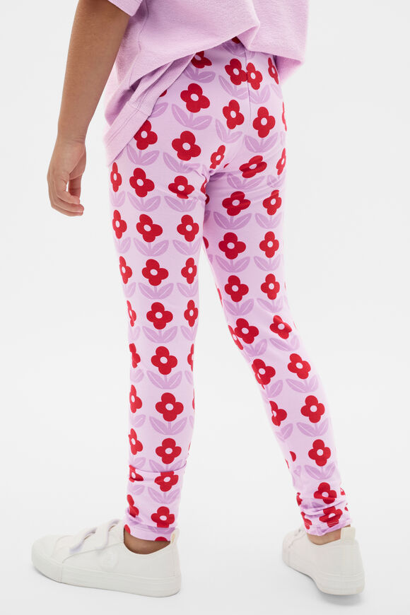 Floral Legging  Orchid  hi-res