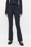 Compact Rib Kick Flare Pant  Twilight Blue  hi-res