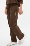 Roll Waist Logo Track Pant  Chocolate  hi-res