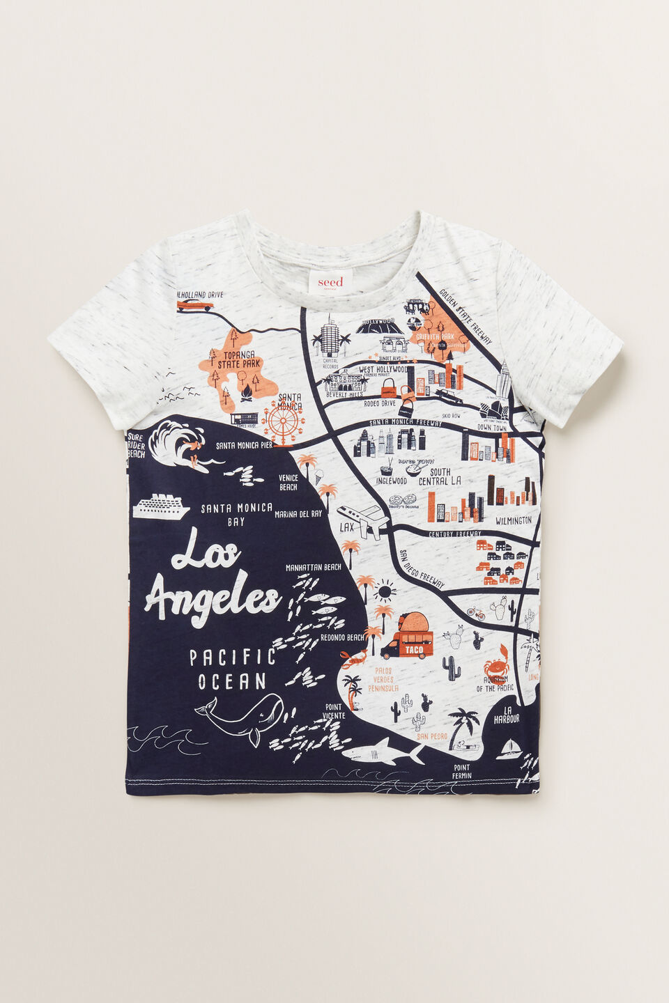 LA Map Tee  