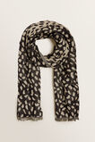 Abstract Spot Jacquard Scarf    hi-res