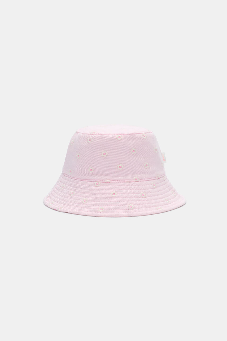 Embroidered Bucket Hat  Pink Lemonade