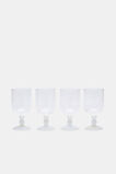 Aurora Wine Glass Set of 4  White  hi-res
