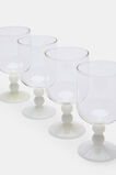 Aurora Wine Glass Set of 4  White  hi-res