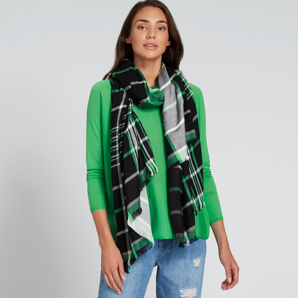 Check Scarf  