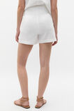 Core Linen Waisted Short  Whisper White  hi-res