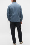 Garment Dyed Twill Overshirt  Storm Blue  hi-res