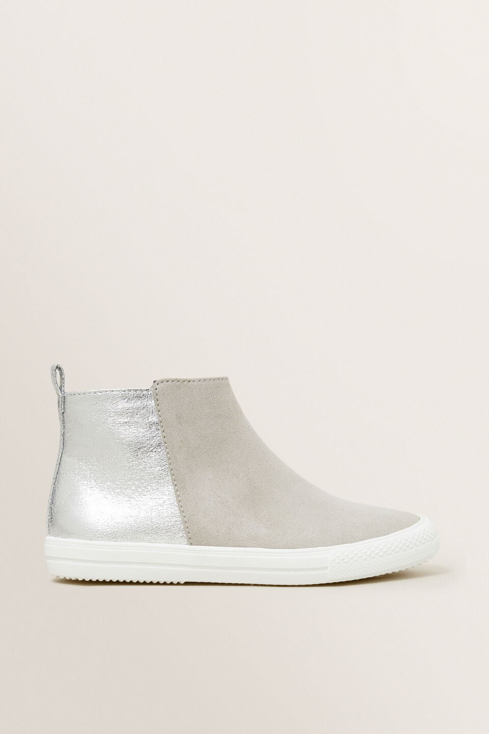 Metallic Back Mason Boot  