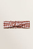 Gingham Woven Headband    hi-res