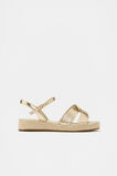 Summer Espadrille  Gold  hi-res