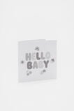 Hello Baby Card  Multi  hi-res