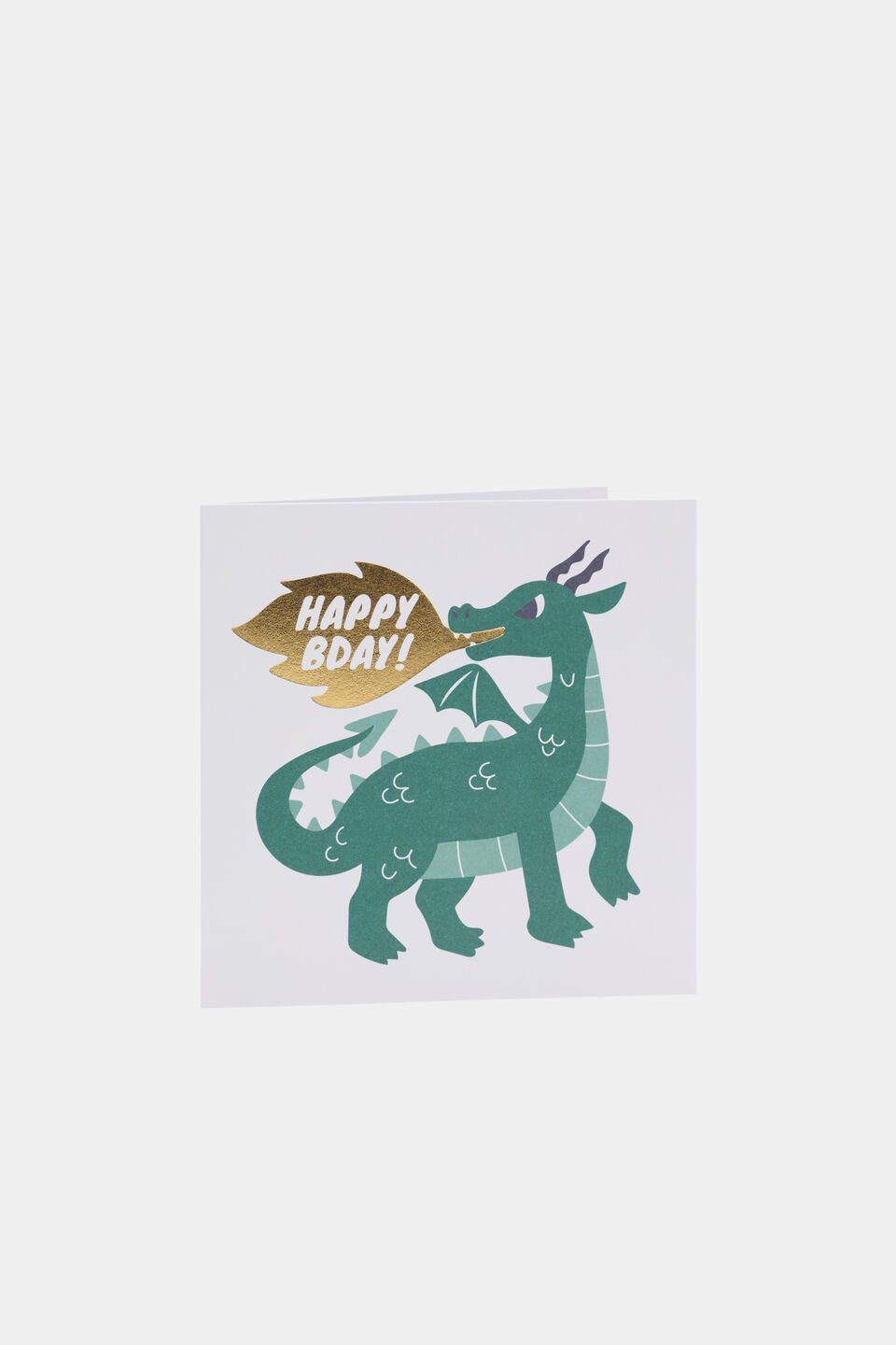 Happy B'day Dragon Card  Multi