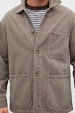 Twill Worker Jacket  Taupe  hi-res
