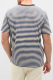 Crew Stripe Tee  Multi Choc Stripe  hi-res