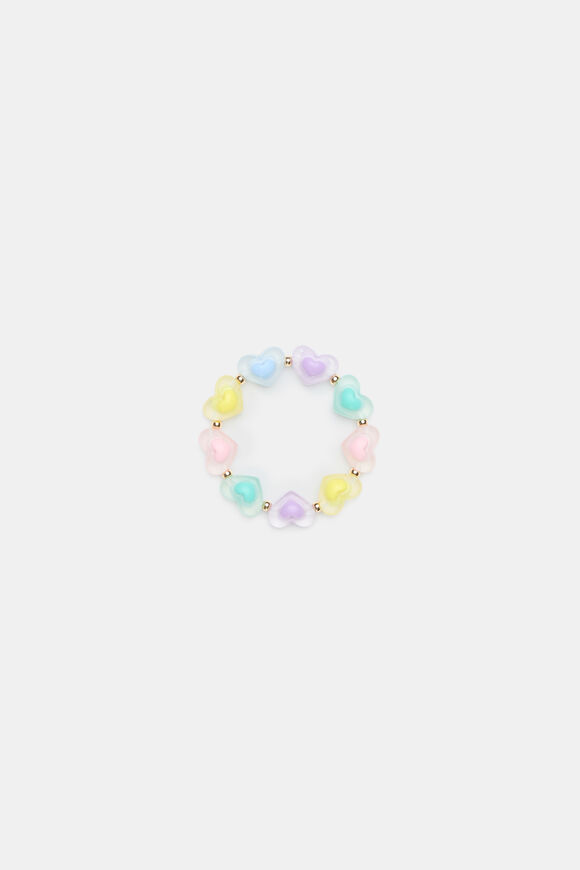 Rainbow Beaded Bracelet  Multi  hi-res