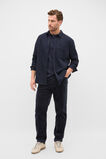 Long Sleeve Twill Shirt  Midnight Blue  hi-res