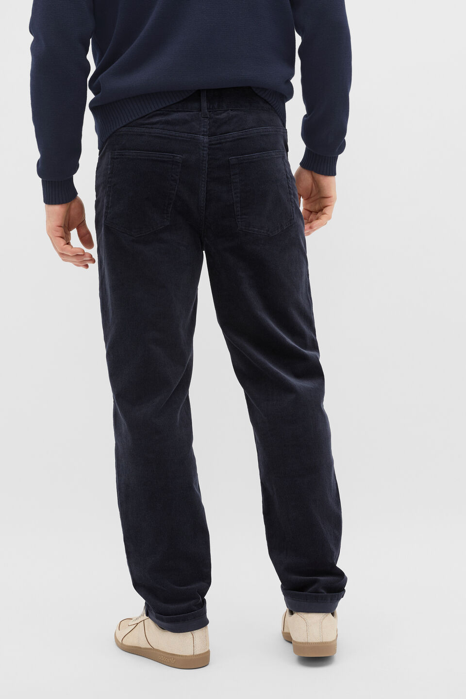 5 Pocket Cord Pants  Midnight Blue