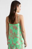 Satin Floral Camisole  Key Lime Floral  hi-res