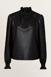 Frill PU Top    hi-res