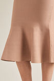 Flutted Crepe Knit Skirt    hi-res