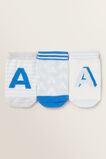 Initial 3 Pack Socks    hi-res