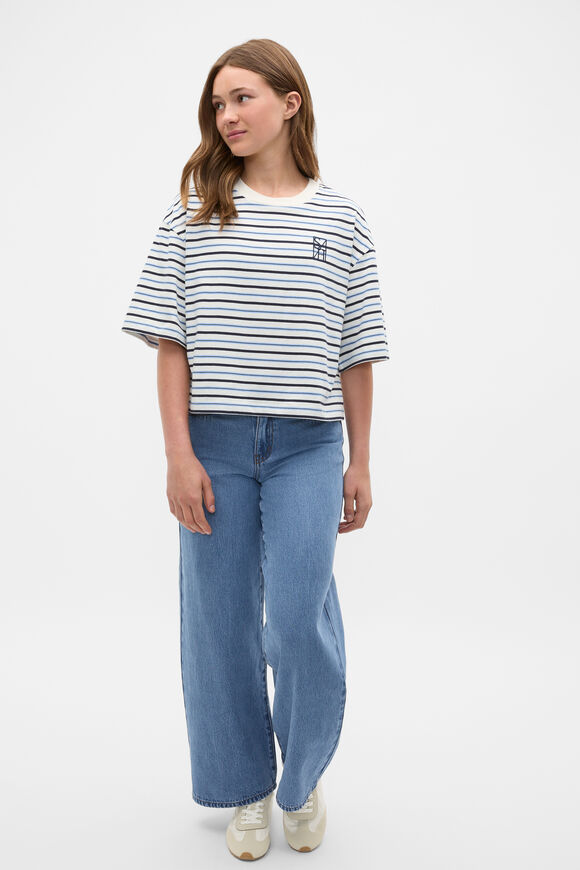 Relaxed Stripe Tee  Classic Cream  hi-res