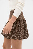 Spot Bubble Skirt  Chocolate  hi-res
