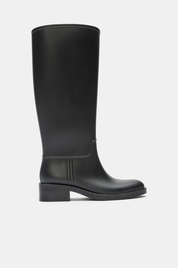Freya Knee High Rainboot  Black  hi-res
