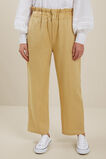 Linen Paperbag Waist Pant  Fawn  hi-res