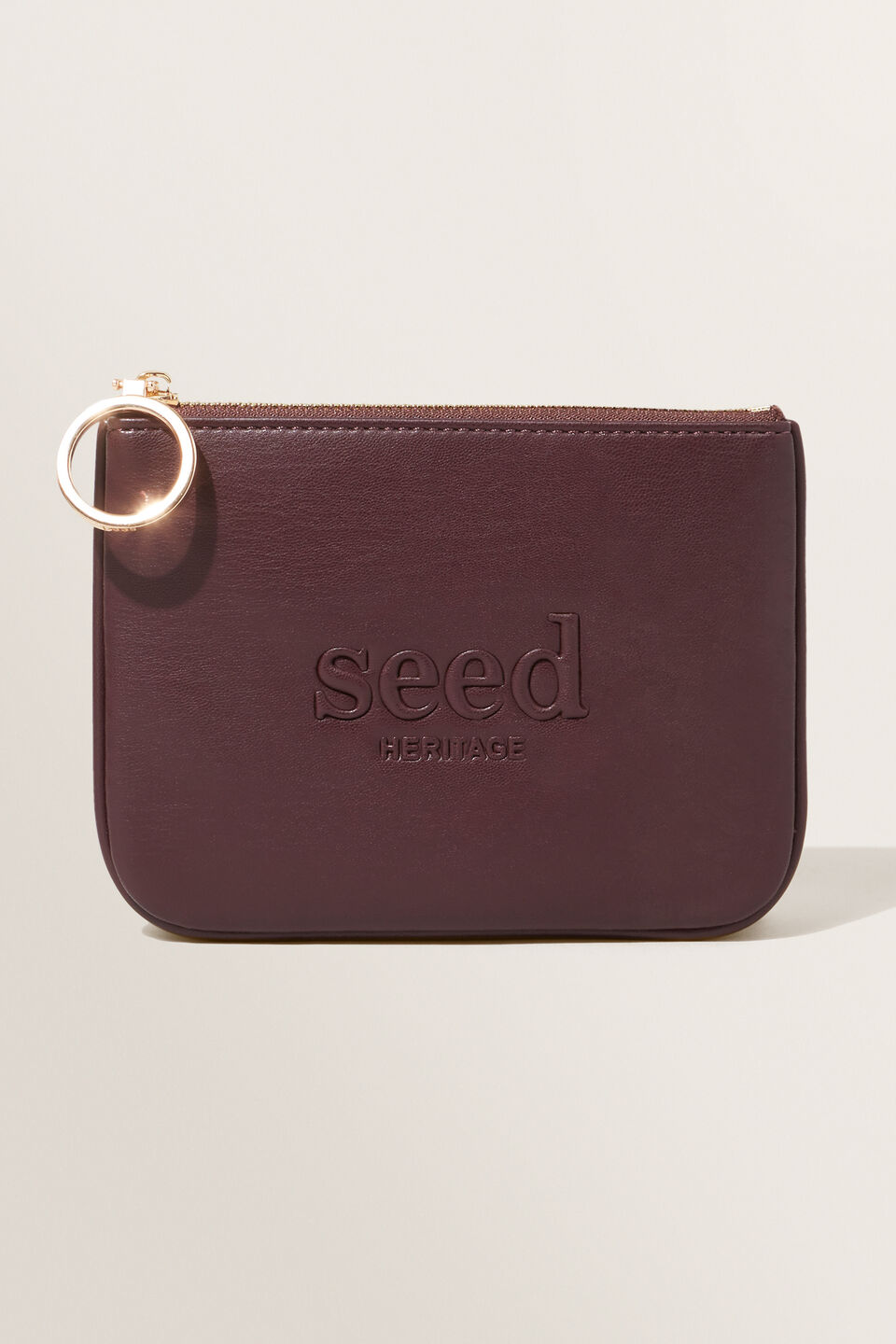 Seed Mini Pouch  Plum
