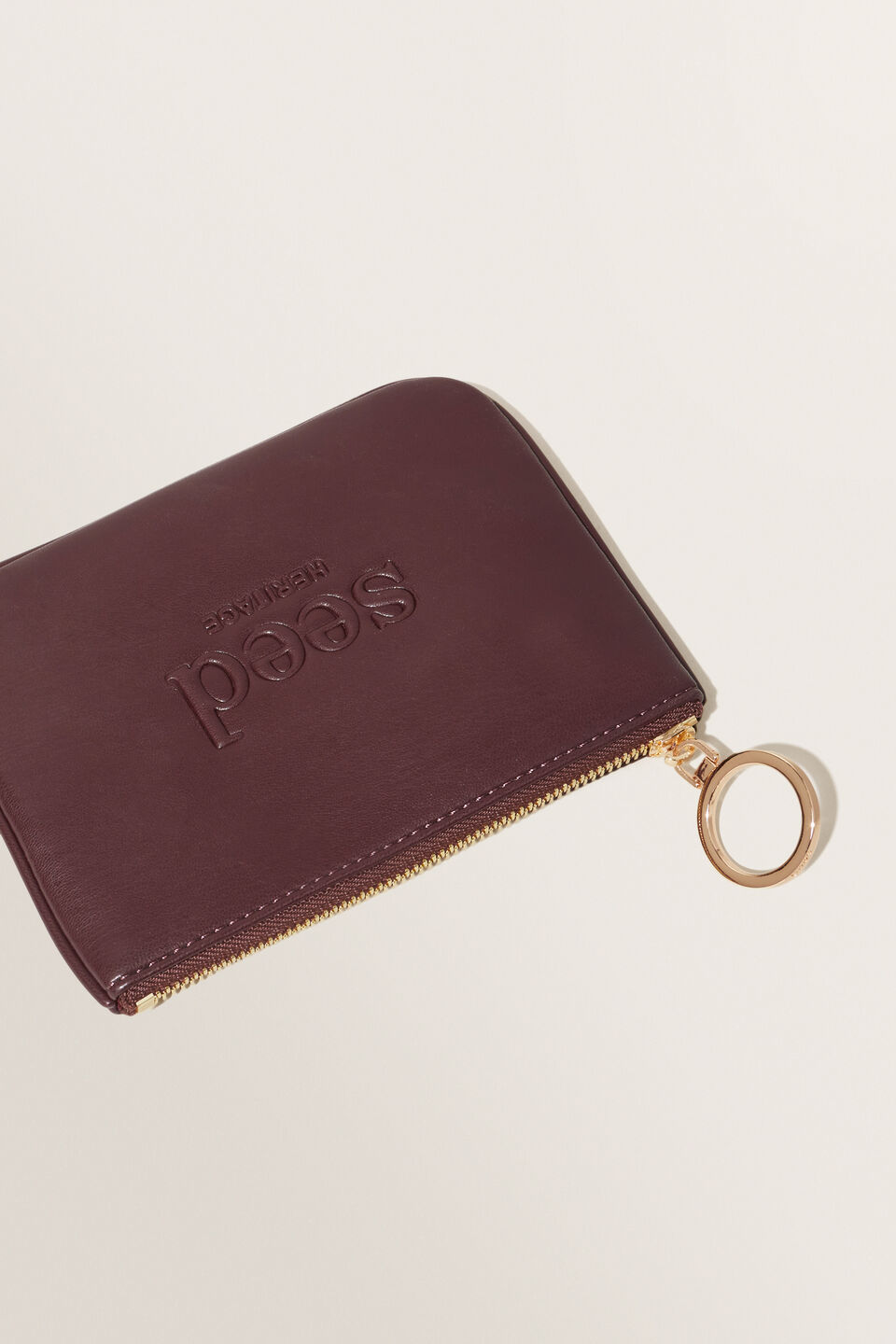 Seed Mini Pouch  Plum