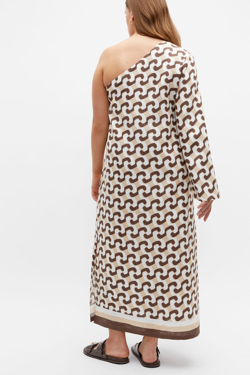 Chain Geo Maxi Dress  Chain Geo