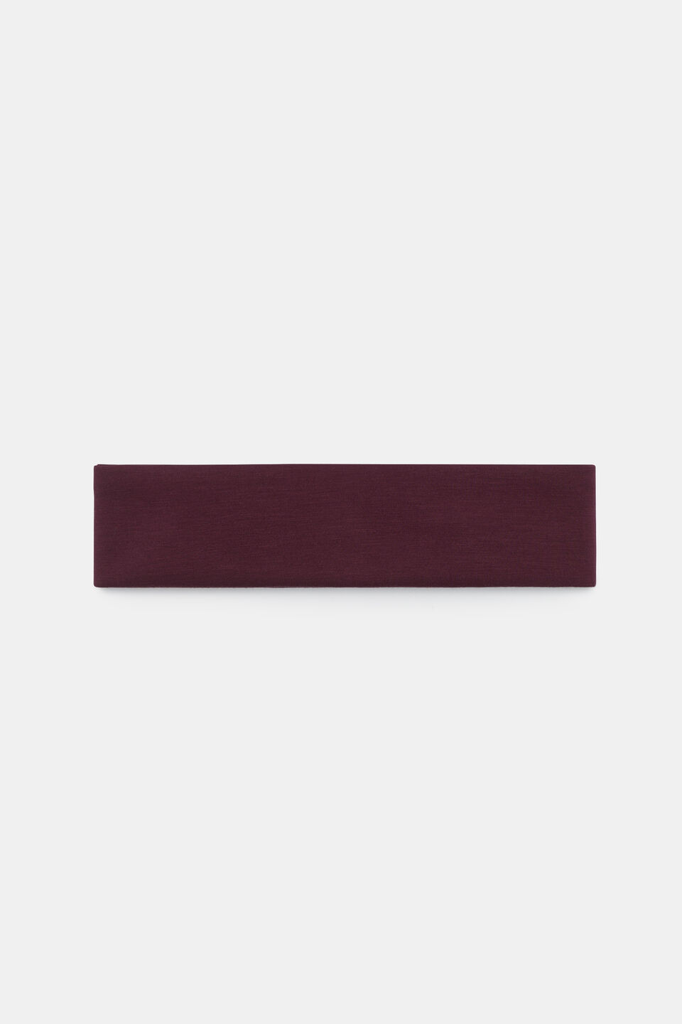 Stretch Headband  Plum Red