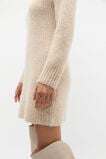 Lofty Mini Knit Dress  Latte Marle  hi-res