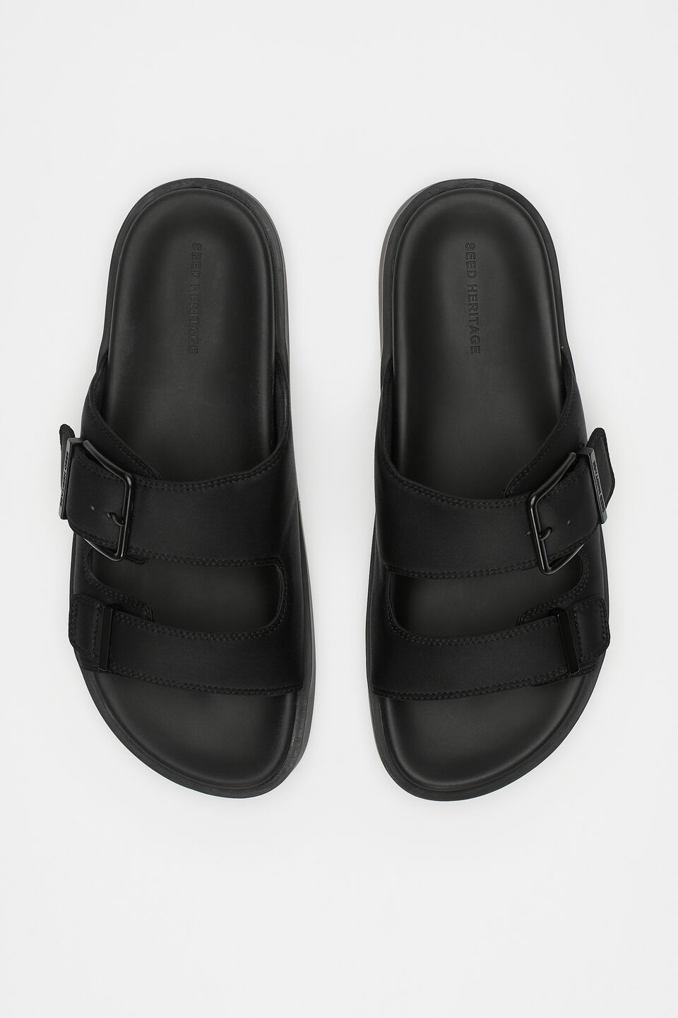 Alena Neoprene Slide  Black