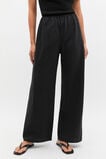 Gathered Waist Pant  Black  hi-res