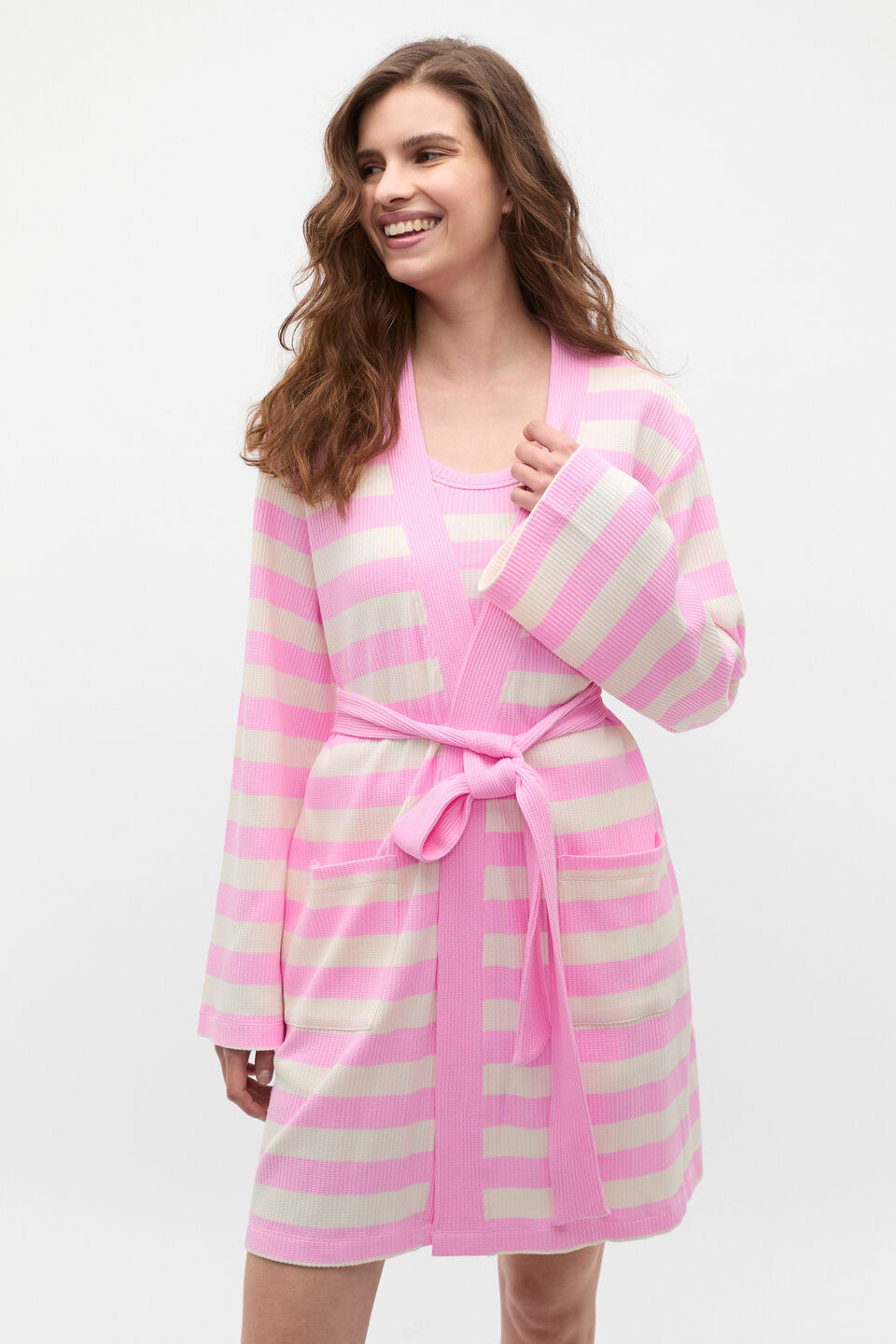 Stripe Robe  Fairy Floss