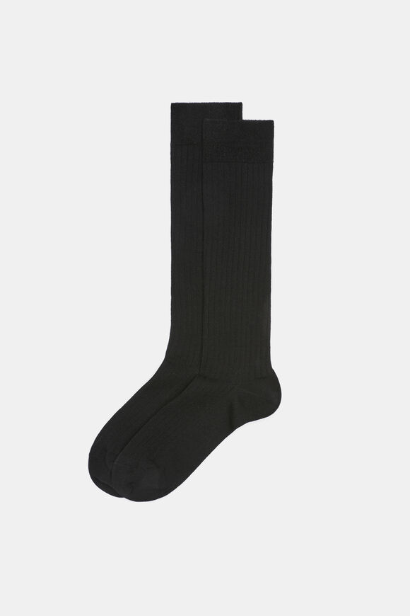 Fine Boot Sock  Black  hi-res