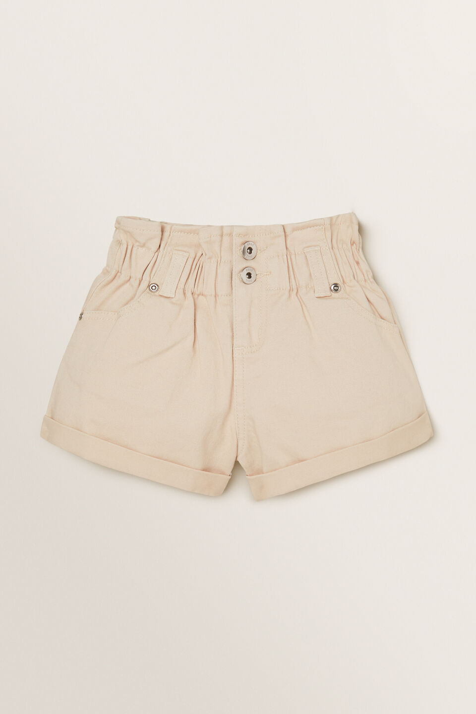 Paperbag Denim Short  2